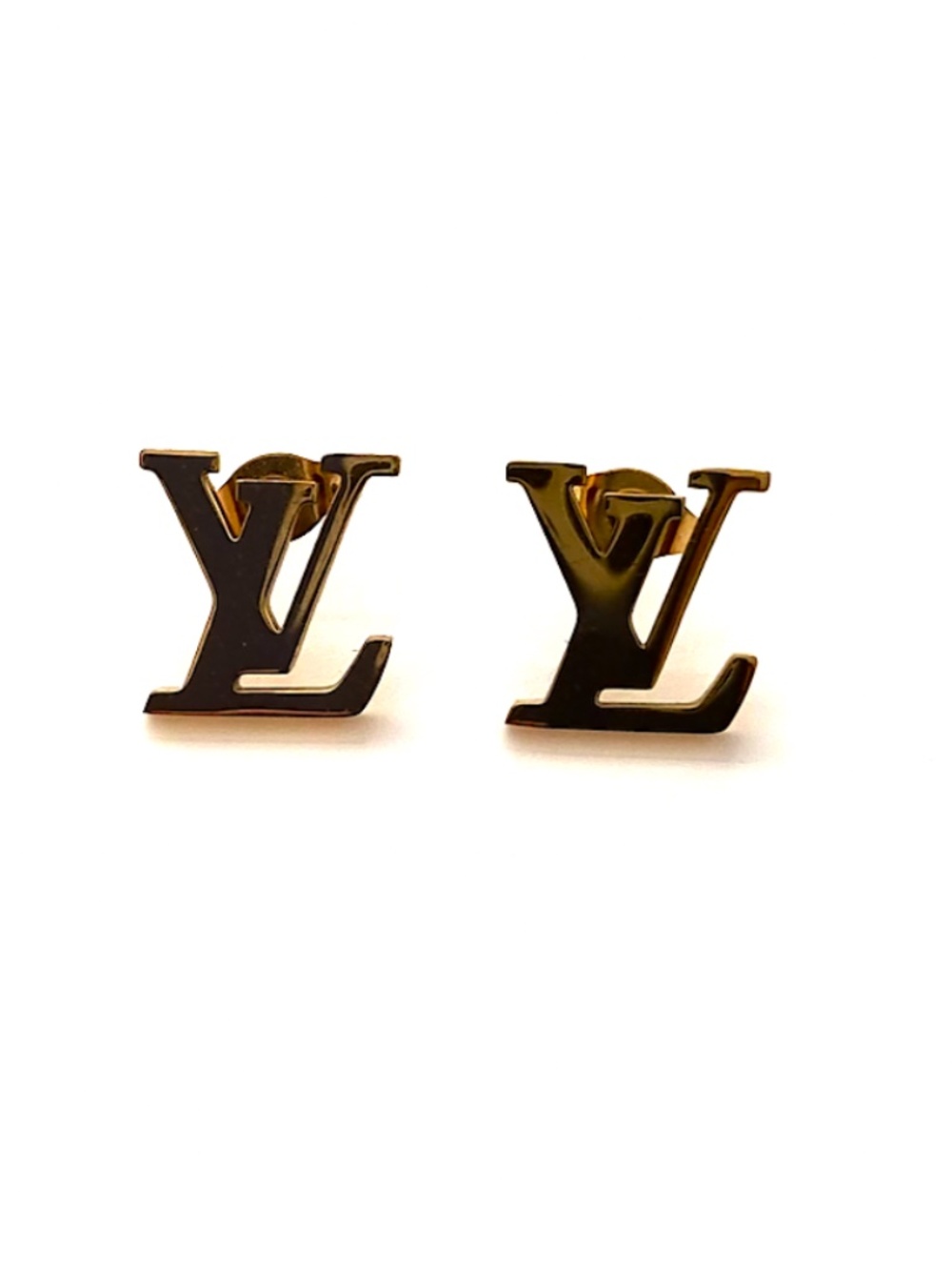 Gold LV Earrings